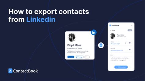 how to export contacts from linkedin to excel|How to Export LinkedIn Contacts .